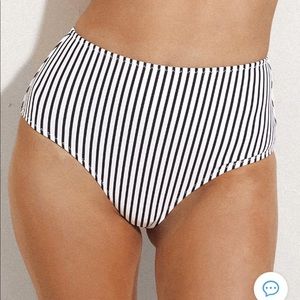 High waisted bikini bottom
